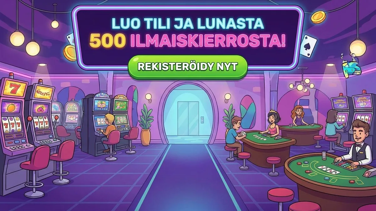 Rekisteröidy bonuksella